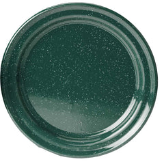 TURTALLERKEN GRØNN I METALL 25cm 10" PLATE GREEN | GSI