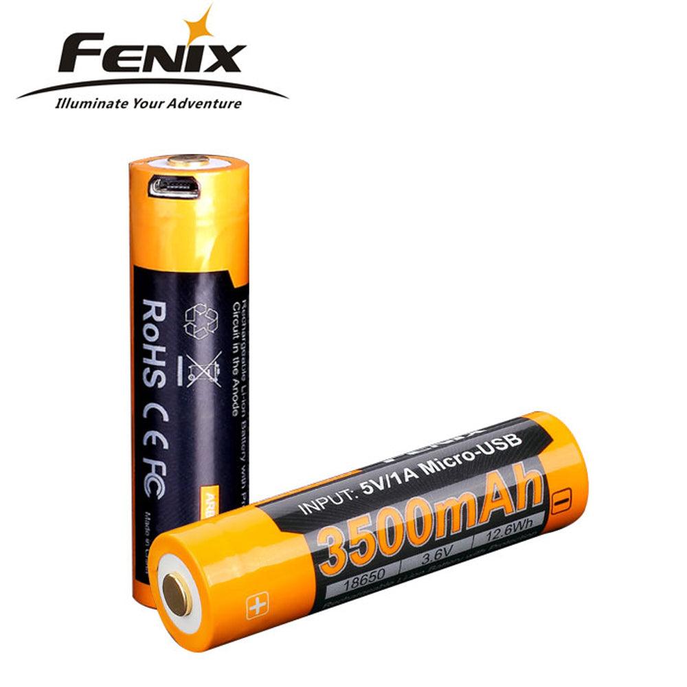 FENIX ARB-L18-3500U 18650 BATTERI USB 3500mAh - Batterier