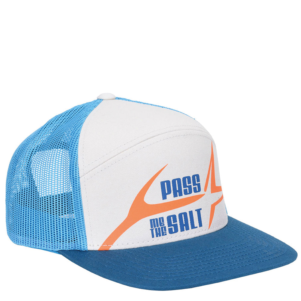 Vision Pass Me The Salt Blue Caps - Mesh one Size Cap - Vision, Klær, Hodeplagg, Caps