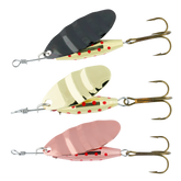 Abu Garcia | 3 Pack Reflex spinner Artic - Flue.no - Spinnersluk