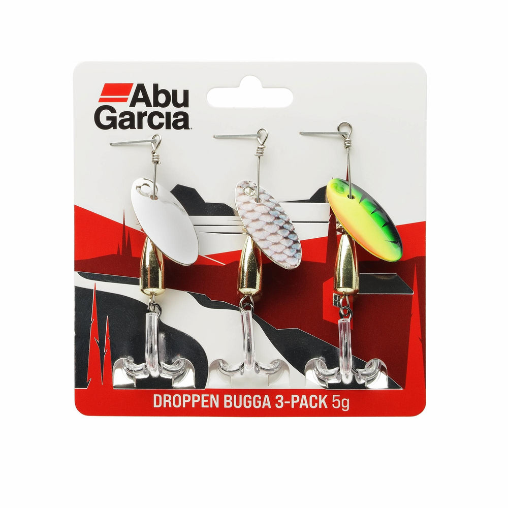 Abu Garcia | Droppen Bugga 3-Pack spinner - Flue.no - Spinnersluk