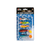 Abu Garcia | Jig Shad Assortment Ferskvanns-jigger - Flue.no - Jiggboks komplett med jigger