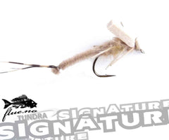 Andre Brun´s Vulgataklekker Tan | Signature - Flue.no - Fiskefluer