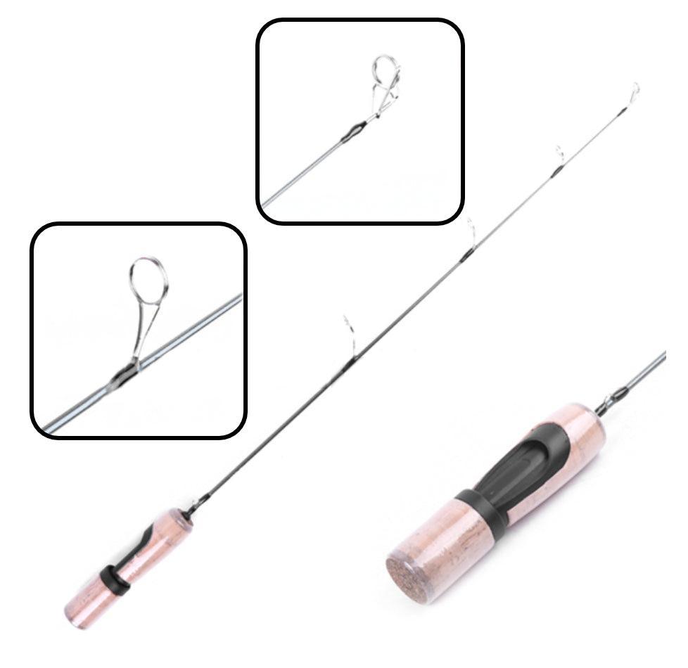 Arctic FOX Ice Buster Isfiskestang | 25"L Karbon - Flue.no - Fiskestenger