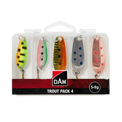 DAM | TROUT PACK 4 SLUKSETT 5-8G - Flue.no - Fiskeagn og -sluker