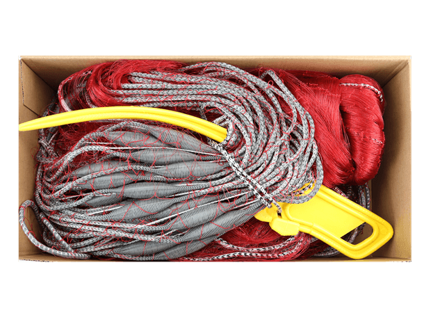 Ferskvannsgarn 0,20mm 25x1,5m RØD - Flue.no - Fiskenett