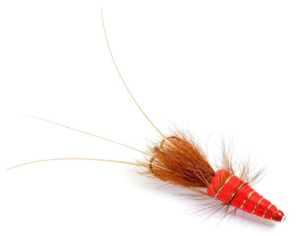 Frances Red Brass Tube - Flue.no - Fiskefluer