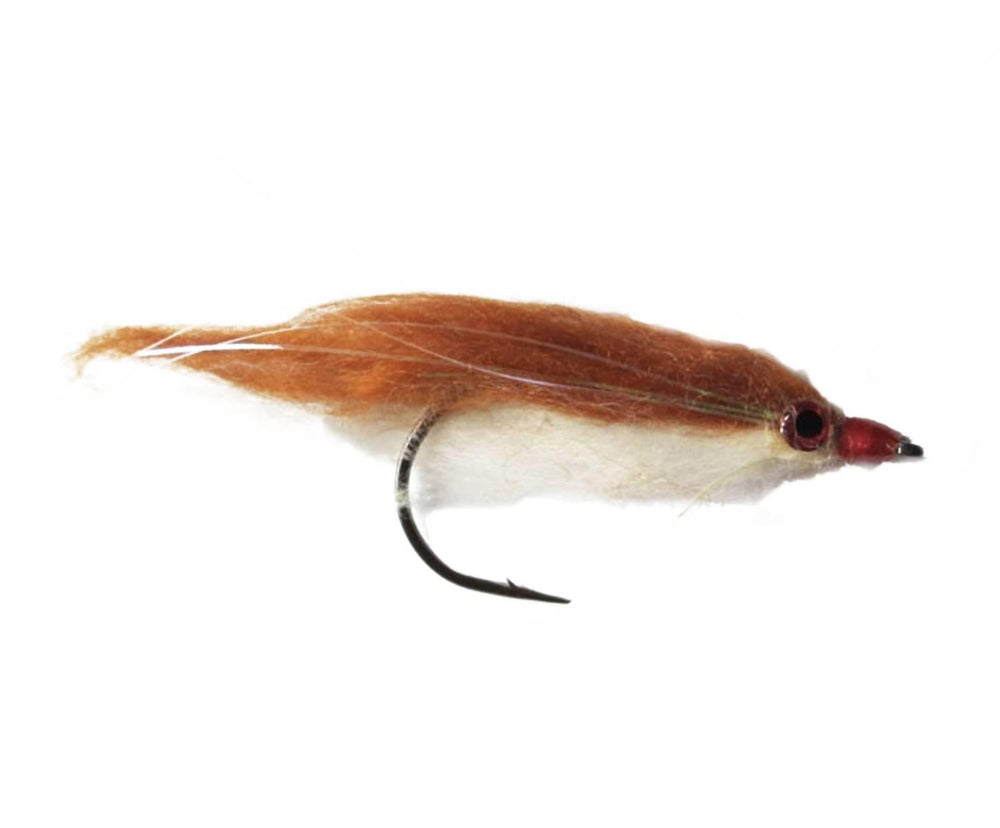 Gjeddefavoritt Brown/White - Flue.no - Fiskefluer