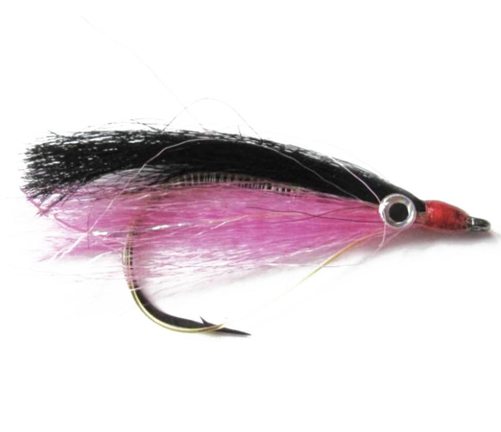 Gjeddefavoritt Sort/Lilla - Flue.no - Fiskefluer