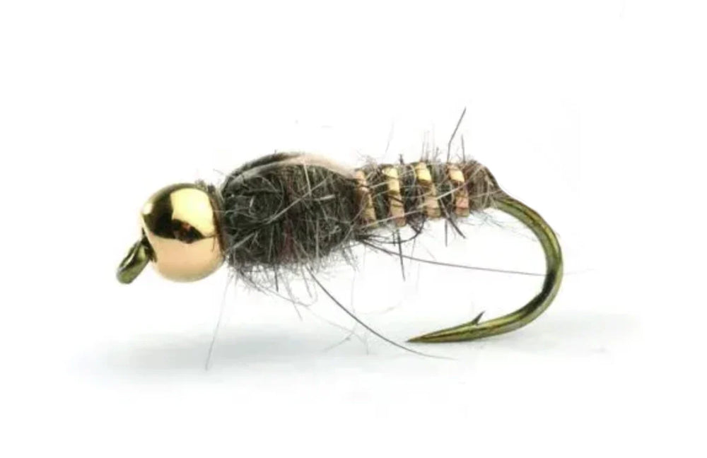 Gold Ribbed Hares Ear BH - Flue.no - Fiskefluer