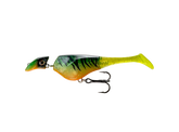 Headbanger Shad | Wobbler med jigg-hale - Flue.no - Jiggboks komplett med jigger