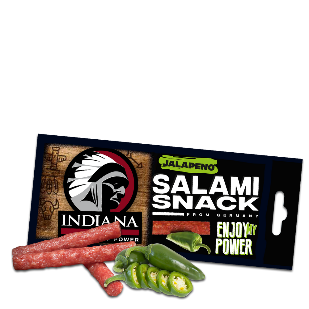 Indiana Salami Jalapeno 18g - Flue.no - turmat