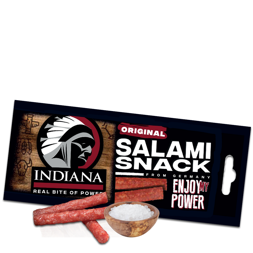 Indiana Salami Original 18g - Flue.no - turmat