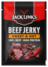 Jack Link's Beef Jerky Sweet & Hot - Flue.no - turmat