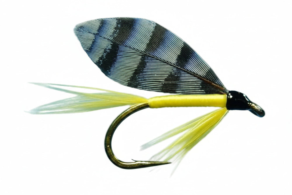 Jay Yellow fly - Flue.no - Fiskefluer