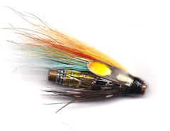 Jock Scott 1" Tube Brass - Flue.no - Fiskefluer