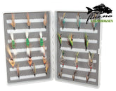 Lakseboksen | Flueboks - Flue.no - Komplett Flueboks med fluer