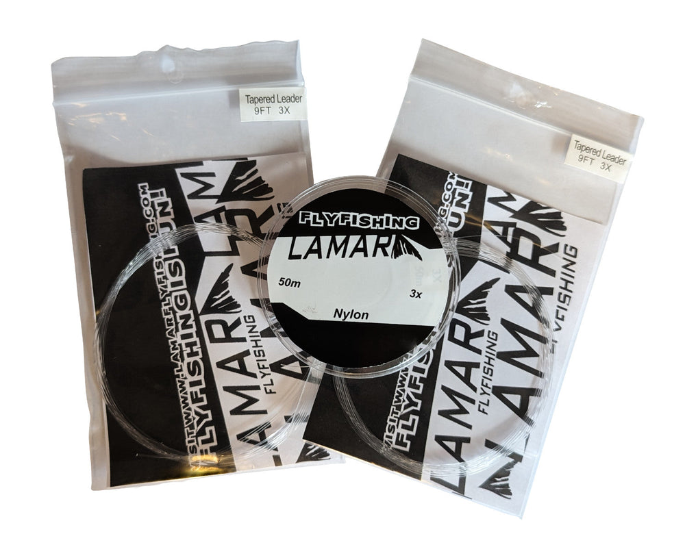 Lamar Tapert fortom + tippet | Kombo Pakke - Flue.no - Fluefortom
