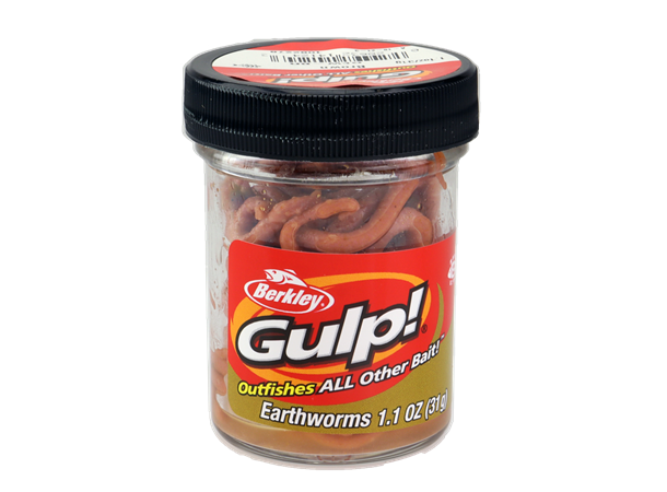 Meitemark Gulp kunstig brun 10cm | Berkley - Flue.no - Fiskeutstyr