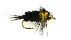 Montana BH (Sort/Gul) - Flue.no - Fiskefluer
