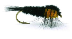 Montana (Sort/Gul) - Flue.no - Fiskefluer