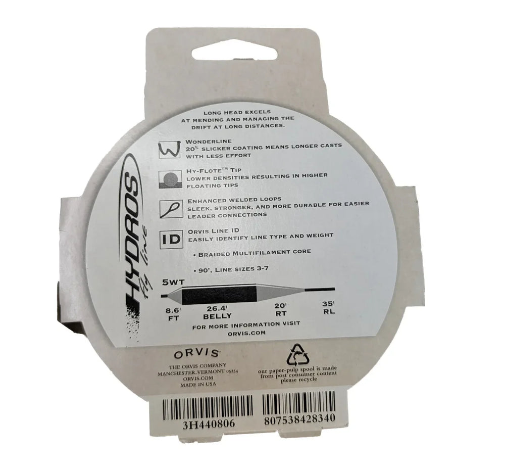 Orvis Hydros Easy-Mend Flueline WF 6 | Willow orange - Flue.no - Fluesnøre og Flueline