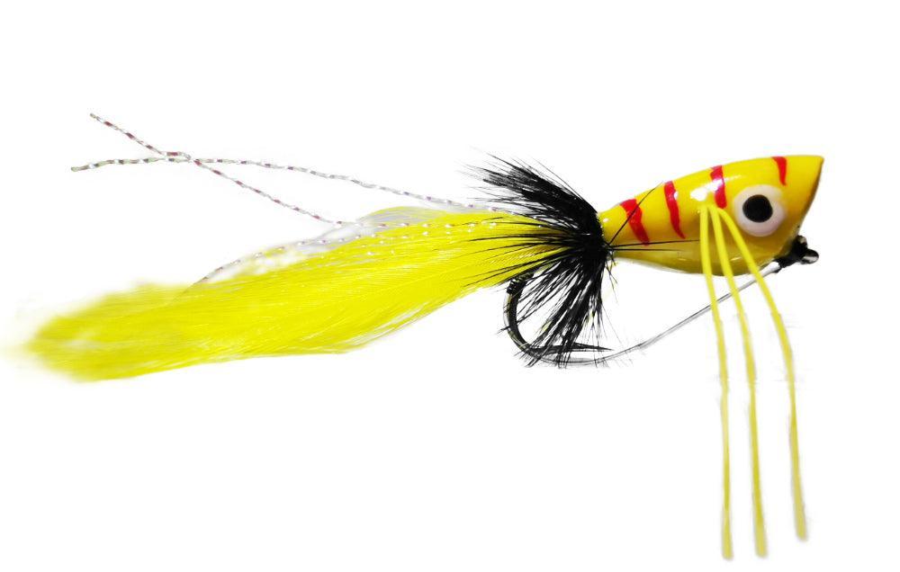 Popper | Gul Tiger #2 - Flue.no - Fiskefluer