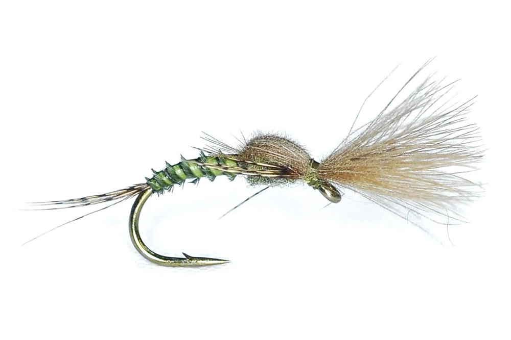 Shuttlecock Emerger Baetis - Flue.no - Fiskefluer