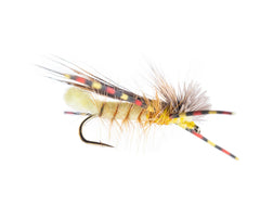 SKOPPER larveflue Yellow - Flue.no - Fiskefluer