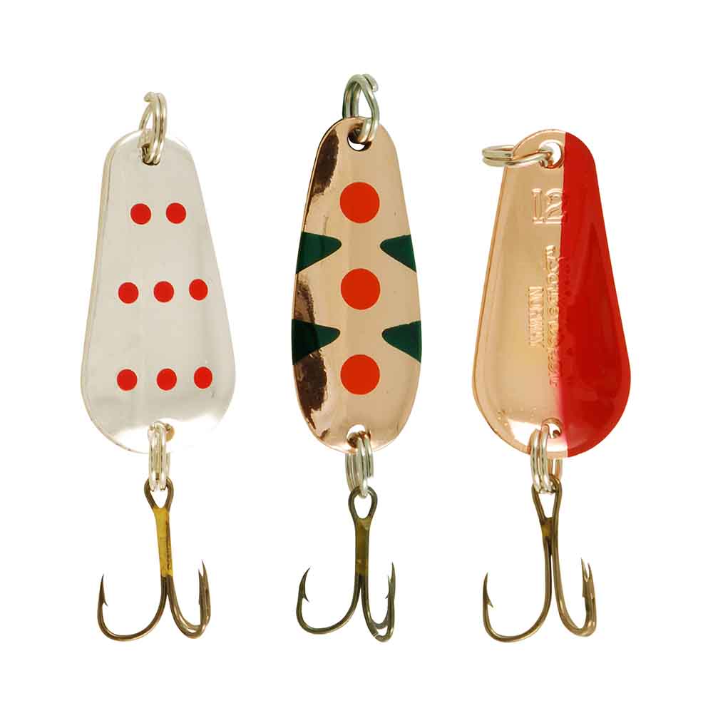 Sluksett Ørret I 3pk | Sølvkroken - Flue.no - Fiskeagn og -sluker