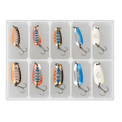 Sluksett til Ørret og Røye 10 pk | Savage Gear - Flue.no - Fiskeagn og -sluker