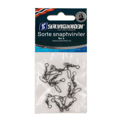 Snapphvirvler Sort - Ferskvann A 10 | Sølvkroken - Flue.no - Fiskeutstyr