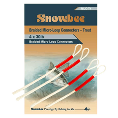 Snowbee Micro-Loop Trout 20 lb 4stk - Flue.no - Fiskesener og -liner