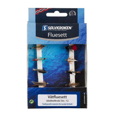 Sølvkroken | Våtfluesett Enkeltkrok - Flue.no - Fiskefluer