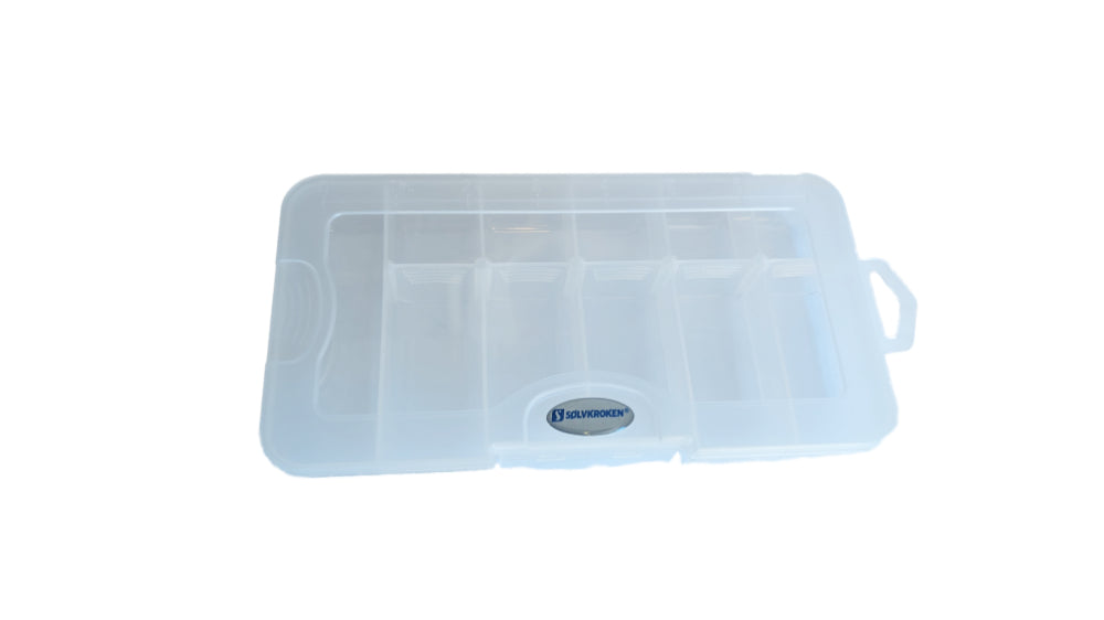 Sølvkroken Slukboks 12 Rom - Flue.no - Fiskeutstyr