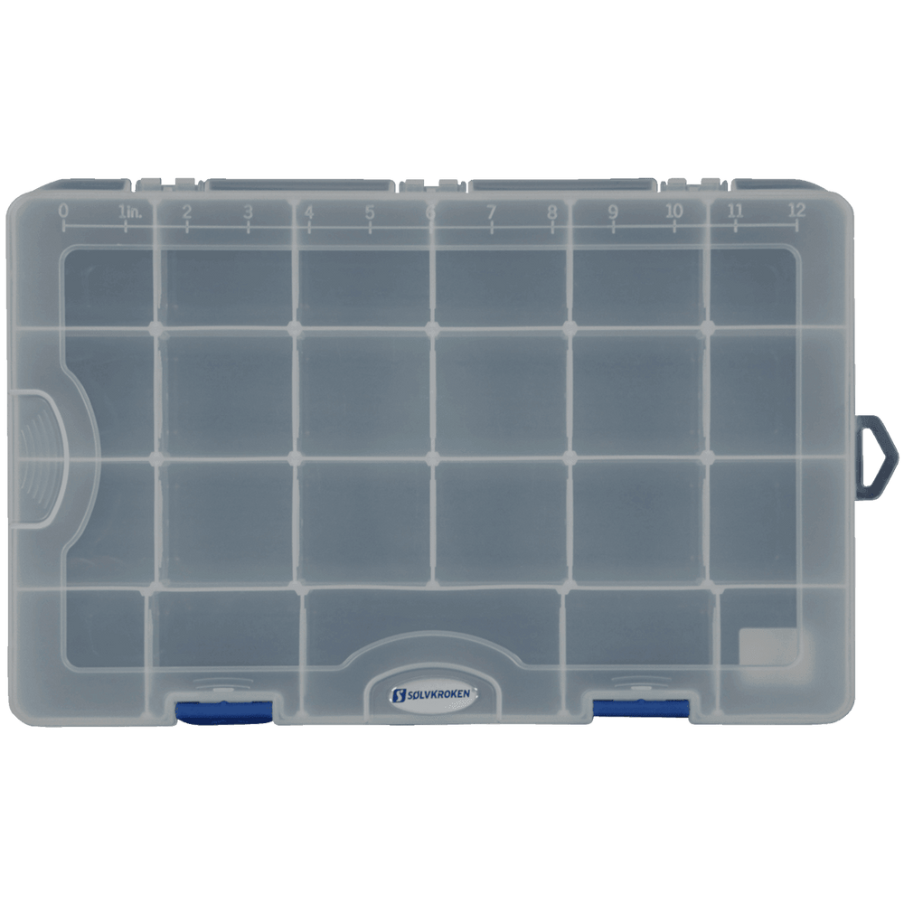 Sølvkroken Slukboks 24 Rom - Flue.no - Fiskeutstyr