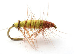 Superpuppan Gul / Brun - Flue.no - Fiskefluer