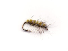 Superpuppan Oliven grønn - Flue.no - Fiskefluer