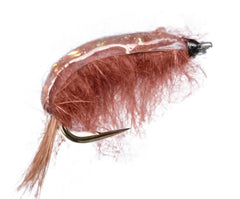 Tangloppe Epoxy Brun - Flue.no - Fiskefluer