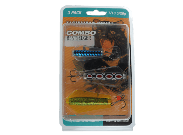 Tasmanian Devil | 3pk BESTSELGER - Flue.no - Fiskeagn og -sluker