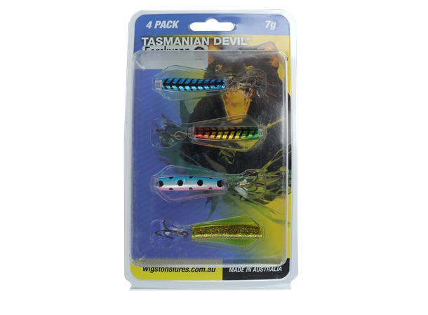 Tasmanian Devil | 4pk Ferskvann 7g - Flue.no - Fiskeagn og -sluker