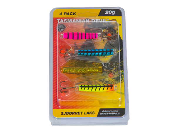 Tasmanian Devil Sett |Sjøørret/Laks - 20gr - Flue.no - Fiskeagn og -sluker