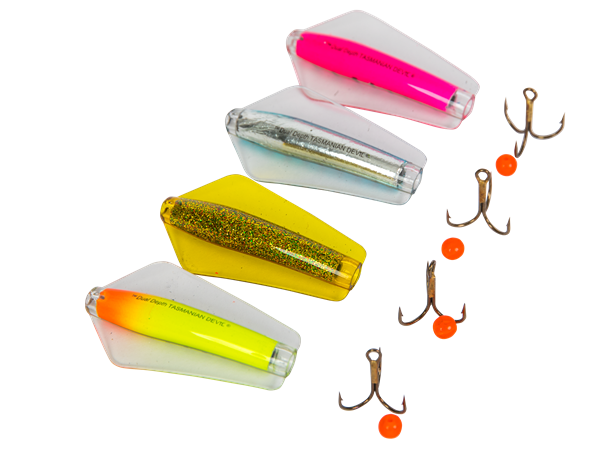 Tasmanian Devil Sett |Sjøørret/Laks - 20gr - Flue.no - Fiskeagn og -sluker