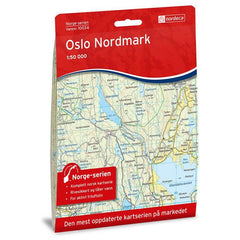 Turkart Oslo Nordmark - Norge serien - Flue.no - friluftsliv