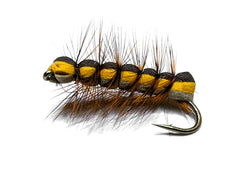 Vania | Brown Caterpilar - Flue.no - Fiskefluer