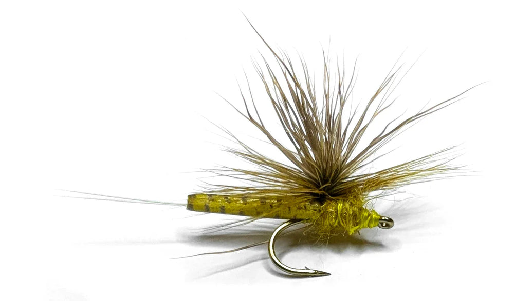 Vania | Elk Wing May Fly Yellow - Flue.no - Fiskefluer