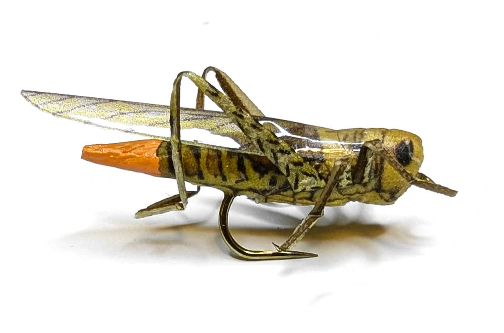 Vania | Flying Hopper Hot Tail Brown - Flue.no - Fiskefluer