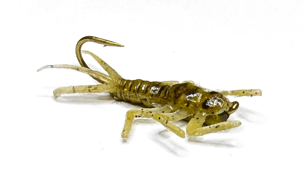 Vania | Mayfly Jig - Olive - Flue.no - Fiskefluer