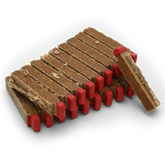 Tennbriketter for opptenning 24stk - Fyringsved og drivstoff