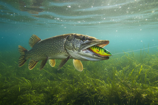 Jerk Bait fiske etter Gjedde